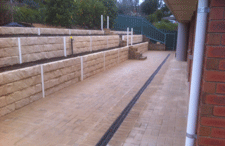 landscaping adelaide retaining paving